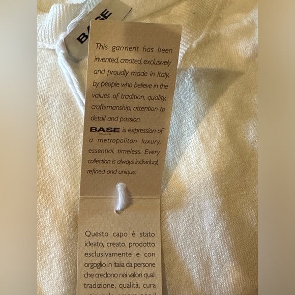 BASE MILANO women’s Spring Summer 2024 Collection Top - Picture 13 of 15